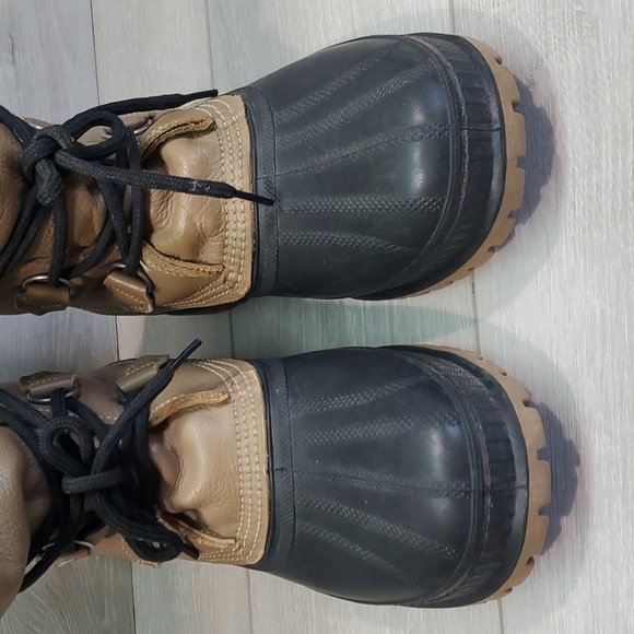 Sorel Mens Insulated Lined Outdoor Duck Rubber Mid calf boots shoes sz 7 - Picture 3 of 13